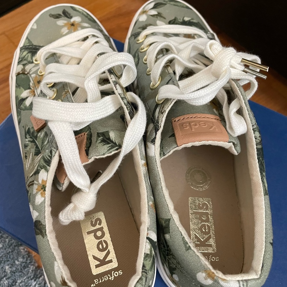 NIB KEDS jump kick tropical sage - Picture 4 of 4